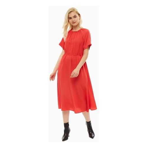 Платье женское Calvin Klein K20K200793 617 красное 36 US в Wildberries