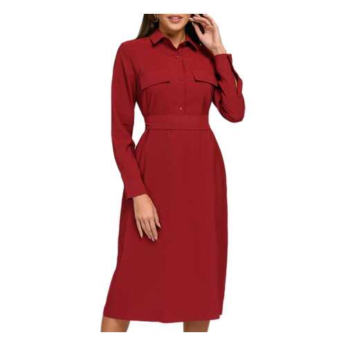 Платье женское D&M by 1001DRESS DM01716BO красное XS в Wildberries