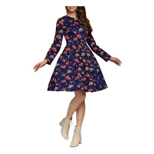 Платье женское D&M by 1001DRESS DM01851BL синее XS в Wildberries