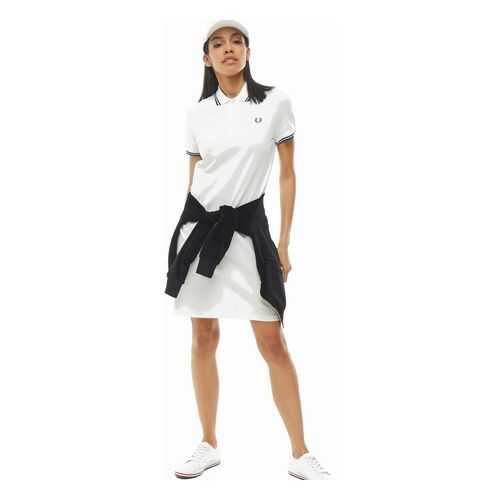 Платье женское Fred Perry D3600 134 белое 12 UK в Wildberries