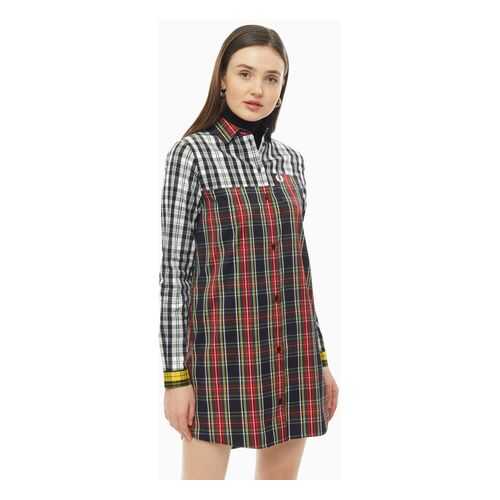 Платье женское Fred Perry D7158 102 разноцветное 6 UK в Wildberries