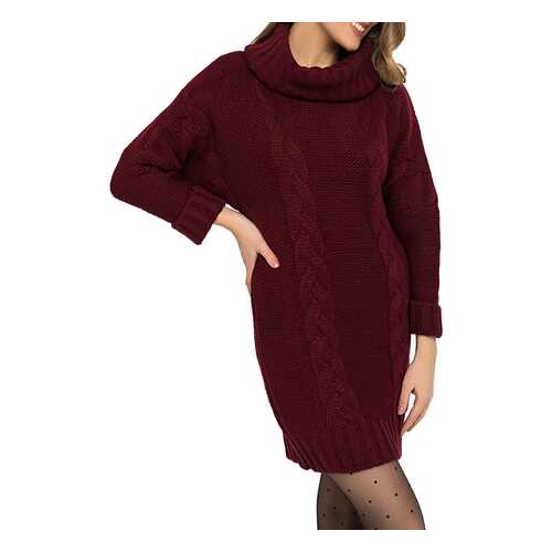 Платье женское Gloss 23360(15) красное 38 RU в Wildberries