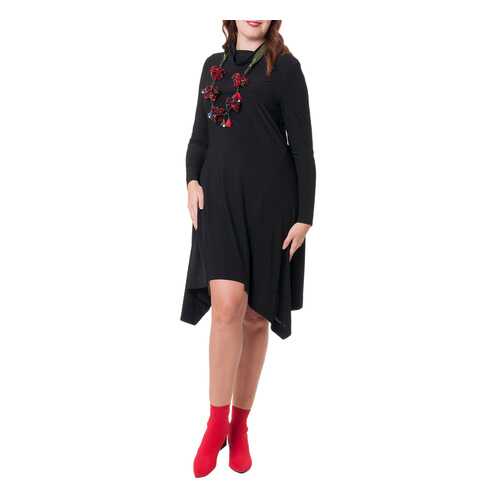 Платье женское GOTSHER LESI 191044 черное 48 EU в Wildberries