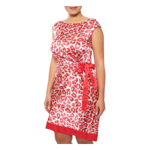 Платье женское Luisa Cerano 758083/1422/7299 красное 40 DE в Wildberries
