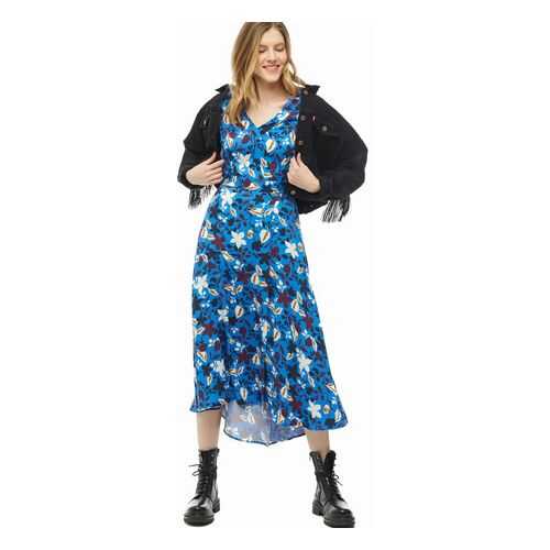 Платье женское Marc O’Polo 098521191/B01 синее 38 EU в Wildberries
