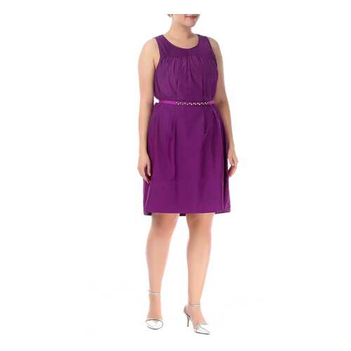 Платье женское Marella 32210335 WAINER фиолетовое 48 IT в Wildberries