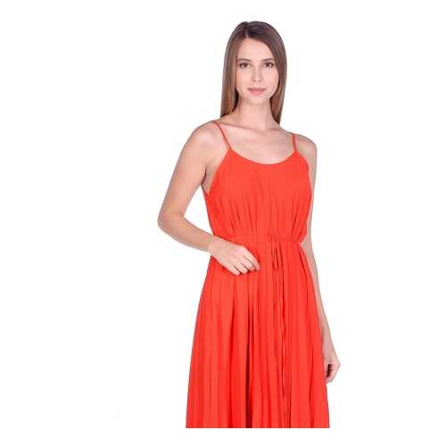 Платье женское Modis M201W01195O517 красное 42 в Wildberries