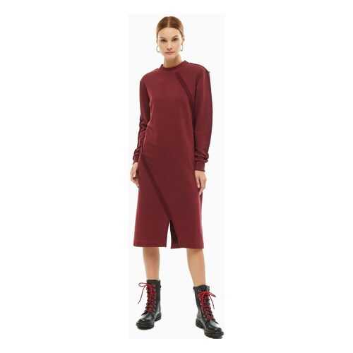 Платье женское NISHER NS1920202 бордовое M в Wildberries