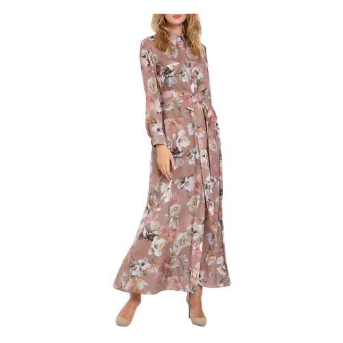 Платье женское NOELE NB-009 розовое 46 RU в Wildberries