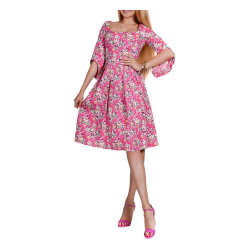 Платье женское Patricia B. NY1122-12 розовое 46 IT в Wildberries