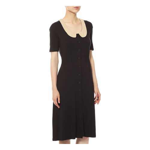 Платье женское So French SF1-24-005-01 черное 44 RU в Wildberries