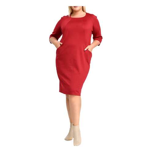 Платье женское SVESTA R958ROUF красное 58 RU в Wildberries