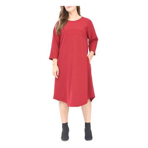 Платье женское SVESTA RKL895ROUF красное 52 RU в Wildberries