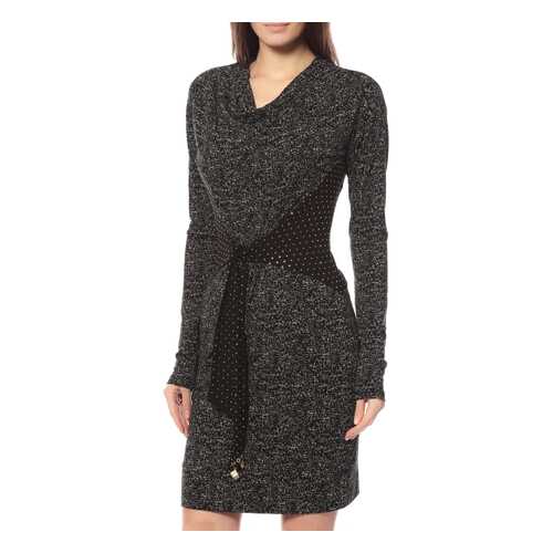 Платье женское Via Delle Perle 9142/12 серое 44 IT в Wildberries
