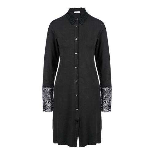 Платье женское Zimmerli of Switzerland черное 44 в Wildberries