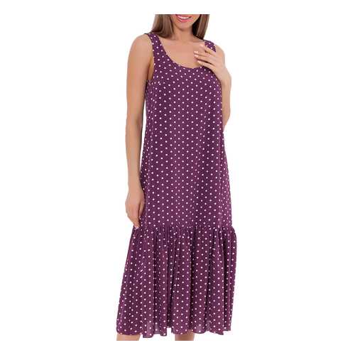 Сарафан женский EMANSIPE 815037202 фиолетовый 46 IT в Wildberries