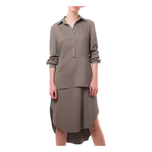 Туника женская Argent VLR902027 зеленая 48 RU в Wildberries