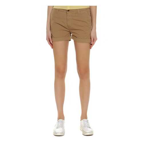 Шорты женские Edwin I012946.45.06 коричневые 27 в Wildberries