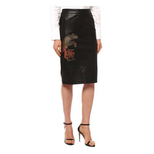 Юбка женская LOVE MOSCHINO 5293431 черная 40 IT в Wildberries
