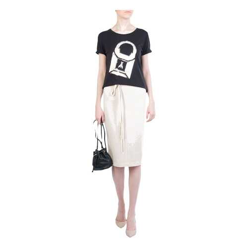 Юбка женская Patrizia Pepe 87741 бежевая 42 IT в Wildberries