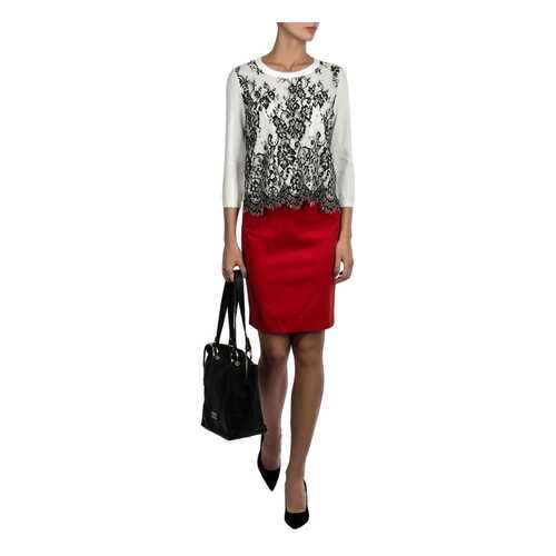 Юбка женская Patrizia Pepe 94258 красная 44 IT в Wildberries