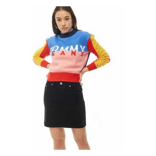 Юбка женская Tommy Jeans DW0DW07693 BBU черная 29 US в Wildberries