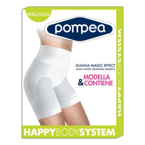 Шорты женские Pompea GUAINA MAGIC EFFECT белые S/M в Wildberries